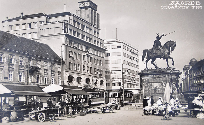 Trg bana Jelačića 1938. godine B